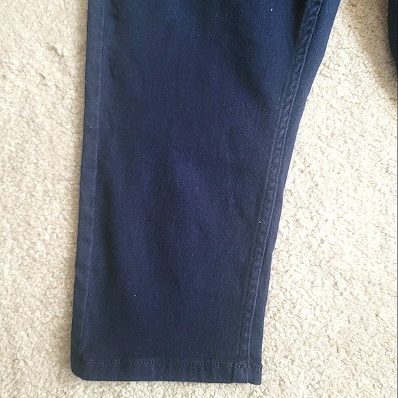 NWT Vero Moda Pedal Pusher Pants Size Size M in Dark Blue - Picture 6 of 11